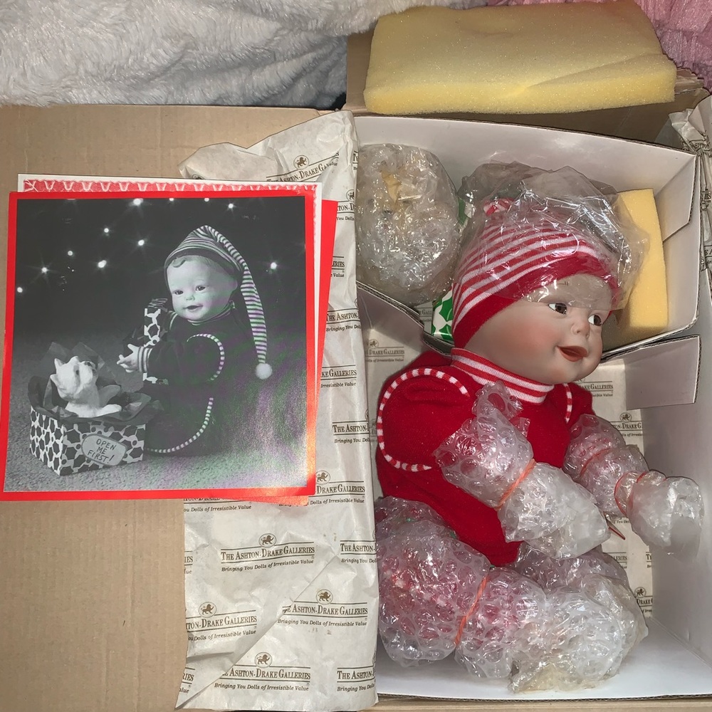Ashton-Drake Galleries Porcelain Boy Doll